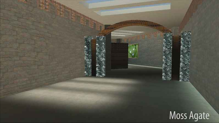 Blue Agate Semiprecious Slabs