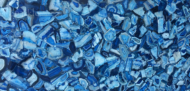 Blue Agate Slab